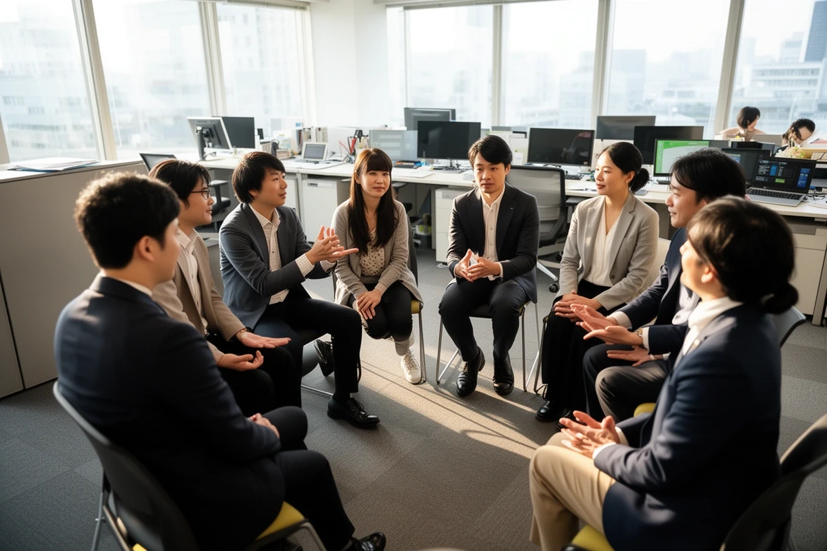 チーム対話の様子